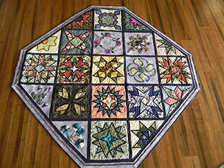 Garden Party Table Top Quilt